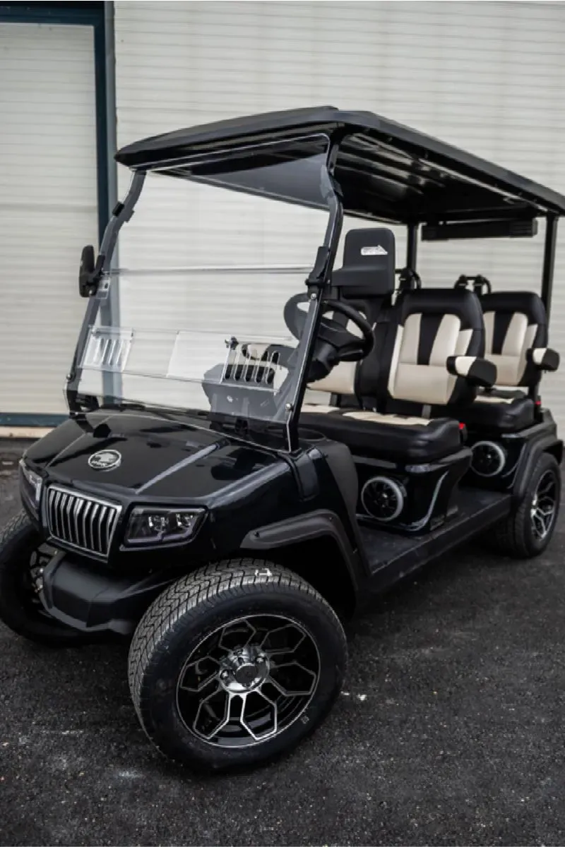 Black color, on the outside there is a cart, is one of the advantages of the D5 series trolley maverick 4plus