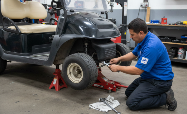 Mantenimiento carro de golf eléctrico | Cuidado profesional y máximo rendimiento